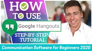 HOW TO USE GOOGLE HANGOUTS | Free Video Conferencing Tutorial for Beginners 2020