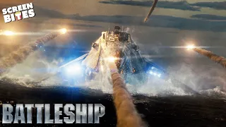 Real-Life Battleship Game Against Aliens | Battleship (2012) | Screen Bites