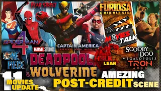 Deadpool & Wolverine Amazing Post-Credit, Spider-Man 4, Red Hulk Look LEAK & More 11 Movies Update