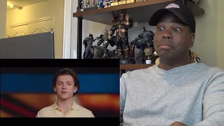 TOM HOLLAND TEASES TOBEY MAGUIRE AND ANDREW GARFIELD'S SPIDER-MAN | REACTION!