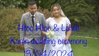 Congratulations again to both of you !! Karen wedding ceremony// Htoo Htoo & Laheh#wedding#Karen#lov