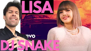 LISA of BLACKPINK DJ SNAKE SG REACTION - ft Megan Thee Stallion and Ozuna