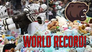 Hershey Bears 2022 GIANT Teddy Bear Toss