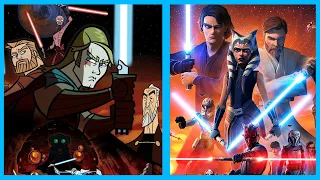 Things Clone Wars 2003 did better than the Animated series