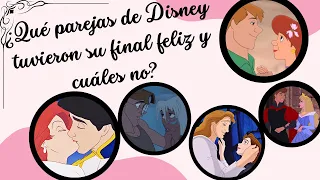 ¿Qué parejas de Disney se divorciaron y cuáles fueron felices?