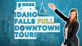 Idaho Falls FULL DOWNTOWN Tour | Living in Idaho Falls Idaho | Moving to Idaho Falls Idaho