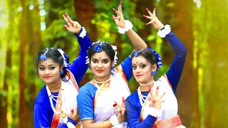 Mono Mor Meghero Sangi Dance | Raghav Chatterjee | Folk Creation Dance | ft. Anushree Rakhi & Rifah