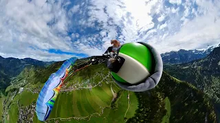 One run in Bezau | Blackout 16 - Acro Paragliding