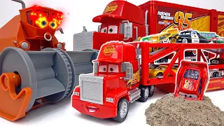 Frank is Angry~! Disney Cars, Hop On Mack Transporter #ToyMartTV