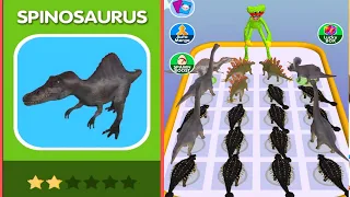 Max Level in Dino Rush: Spinosaurus Dinosaur Monster Rush Game