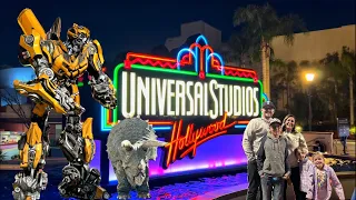 Family Adventure at Universal Studios Hollywood!