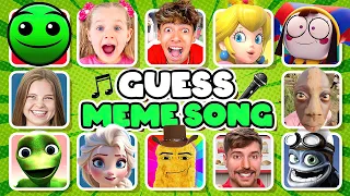 Guess The Meme & Youtuber By Song| Lay Lay, King Ferran,Salish Matter,MrBeast ,Elsa,fire in the hole