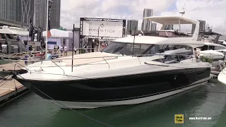 2022 Prestige 590 Motor Yacht - Walkaround Tour - 2022 Miami Boat Show