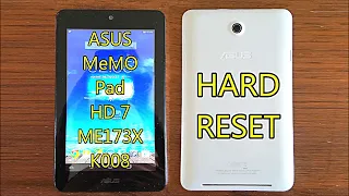 ASUS MeMO Pad HD 7 ME173X K008 | Hard Reset & First Configuration