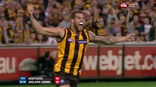 AFL 2012: 1st Preliminary Final - Hawthorn highlights vs. Adelaide