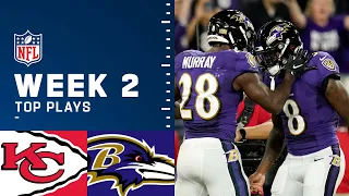Ravens Top Plays from Week 2 vs. Kansas City Chiefs | Baltimore Ravens