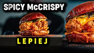 Spicy McCrispy - ALE LEPIEJ - Foxx Gotuje - Pikantny Kurczak Burger z McDonalds