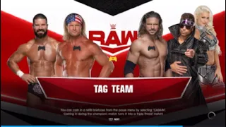 Wwe2k22 week 14 The dirty dawgs vs The Miz,John Morrison