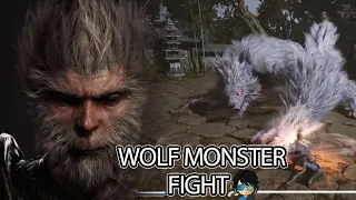 BLACK MYTH: WUKONG WOLF FIGHTING GAMEPLAY