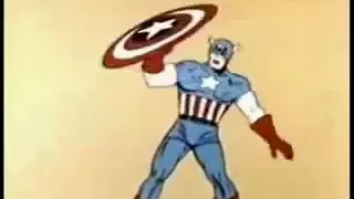 CAPTAIN AMERICA Cartoon Intro