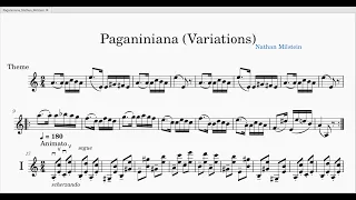 Paganiniana Variations, Nathan Milstein