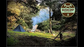 Δύο ημέρες μόνος στο βουνό - bushcraft 2 days solo