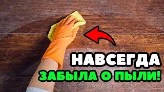 ЧУДО-СПОСОБ! Теперь дома НИКОГДА нет ПЫЛИ! Копеечный МЕТОД избавления от ПЫЛИ в доме. Делюсь