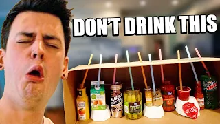 GUESS THE DRINK CHALLENGE! *disgusting*