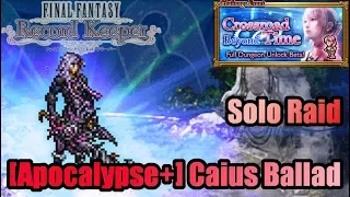 FFRK D220 [Apocalypse+] Caius Ballad (Solo Raid)