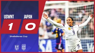 USWNT Defeat Japan in SheBelieves Cup 🎆 | USWNT 1-0 Japan | Official Highlights