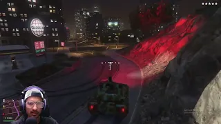 GTA 5 -Tank VS Police- Michael`s Five Star Tank Rampage_BLACK WANTS PLAY