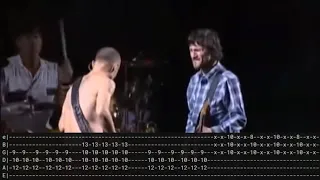 RHCP - Californication intro jam live Chorzów, Poland 2007 - TABS