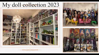Моя кукольная коллекция 2023(Barbie, Bratz, Monster High, Harry Potter) /для конкурса от @mentalama