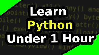 Python for Beginners - Full Course Under 1 Hour