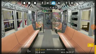 Hmmsim 2: Riding On The Franklin Avenue (SS) Shuttle From Franklin Av to Prospect Park in 1969!!!!