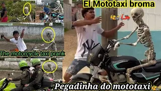 Brom@ la Mototaxi/ Pegadinha do moto taxi / The motorcycle taxi prank