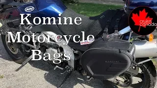 Komine Motorcycle Saddle Bags from Banggood.com | Unboxing and First Look!