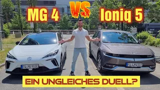 MG4 vs. Ioniq 5 - unfairer Vergleich? Darum haben wir uns für den MG4 entschieden!