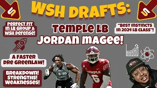 🚨After Film: Why WSH Drafted LB Jordan Magee 139th Overall! Faster, Quicker Dre Greenlaw! Team Fit!🤩