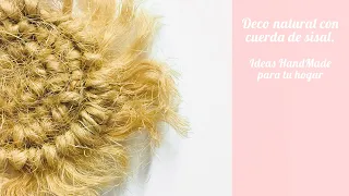 REinventa12 | decoración con cuerda de Sisal 🍃