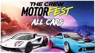 THE CREW MOTORFEST "ALL CARS" "CLOSED BETA"