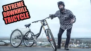 EXTREME MTB DOWNHILL TRICYCLE - CAN IT HANDLE IT?