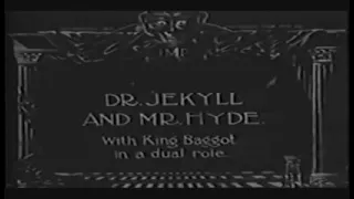 Dr. Jekyll and Mr Hyde(1913 silent horror short film)Public Domain Media