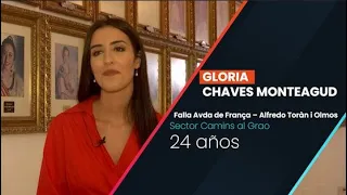 Candidata a Fallera Mayor de Valencia 2023: Gloria Chaves Monteagud