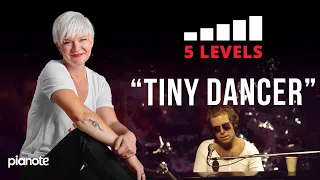 Play "Tiny Dancer" By Elton John On The Piano (5 Levels)