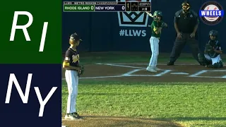 Rhode Island vs New York (Winner To Williamsport) | Metro Region Championship | 2023 LLWS Highlights