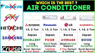 Best AC in India 2024 Showdown⚡️Mitsubishi vs Panasonic vs LG vs O- General Ultimate Air Conditioner