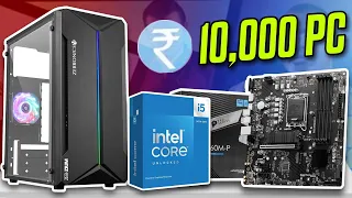 Rs 10,000 PC Build With Graphic Card🔥#pcunder10k #bestpcunder10k #pcbuild2024