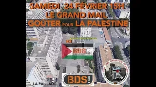 Un goûter pour la Palestine à la Paillade (BDS France Montpellier)