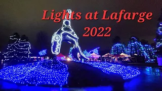 Lights at Lafarge 2022|Winter lights display #virtualtour #christmas2022 #coquitlam